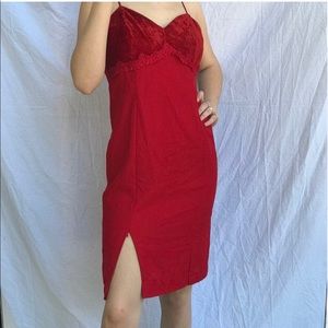 Gorgeous Vintage Red Cocktail Dress!